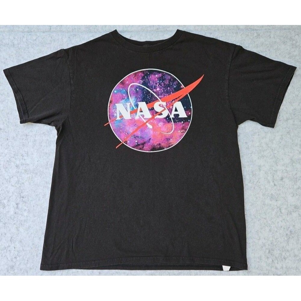 Kids NASA T-Shirt Large Classic Logo Retro Alternate Logo Colors